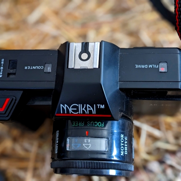 Vintage Meikai AR-4367 Motor Drive 35mm Film Camera Bundle - Picture 2 of 8